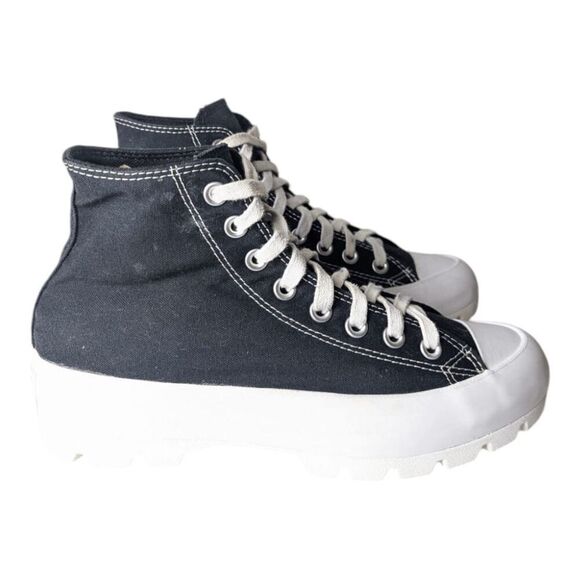 CONVERSE Chuck Taylor All Star High Lugged Sneaker Size 8.5 - Picture 3 of 9